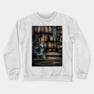 Sappho Quote Ancient Greece Romantic Goddess Painting Crewneck Sweatshirt